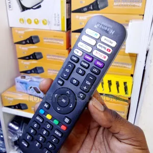Hisense Remote Control , Netflix, Prime Video, Youtube Media