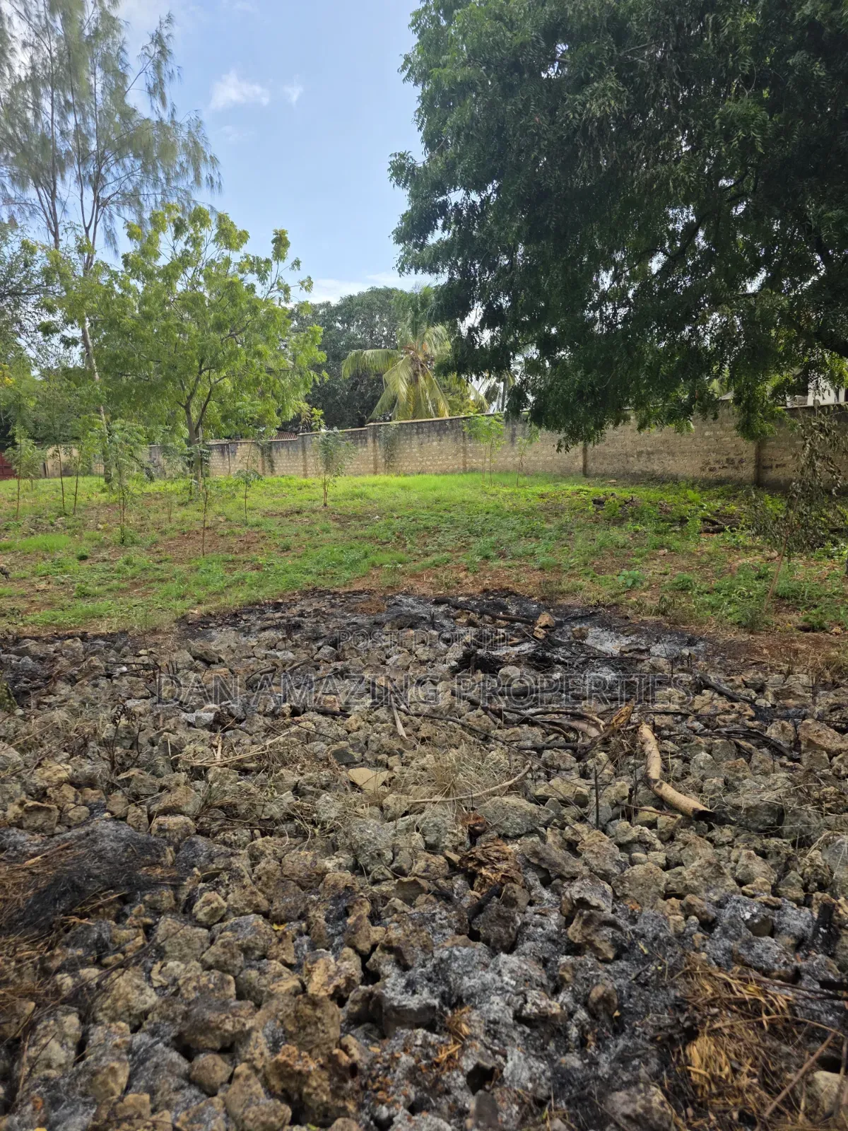 3/4 Plot Fully Fenced With Perimeter for Sale in Diani Near Chandarana