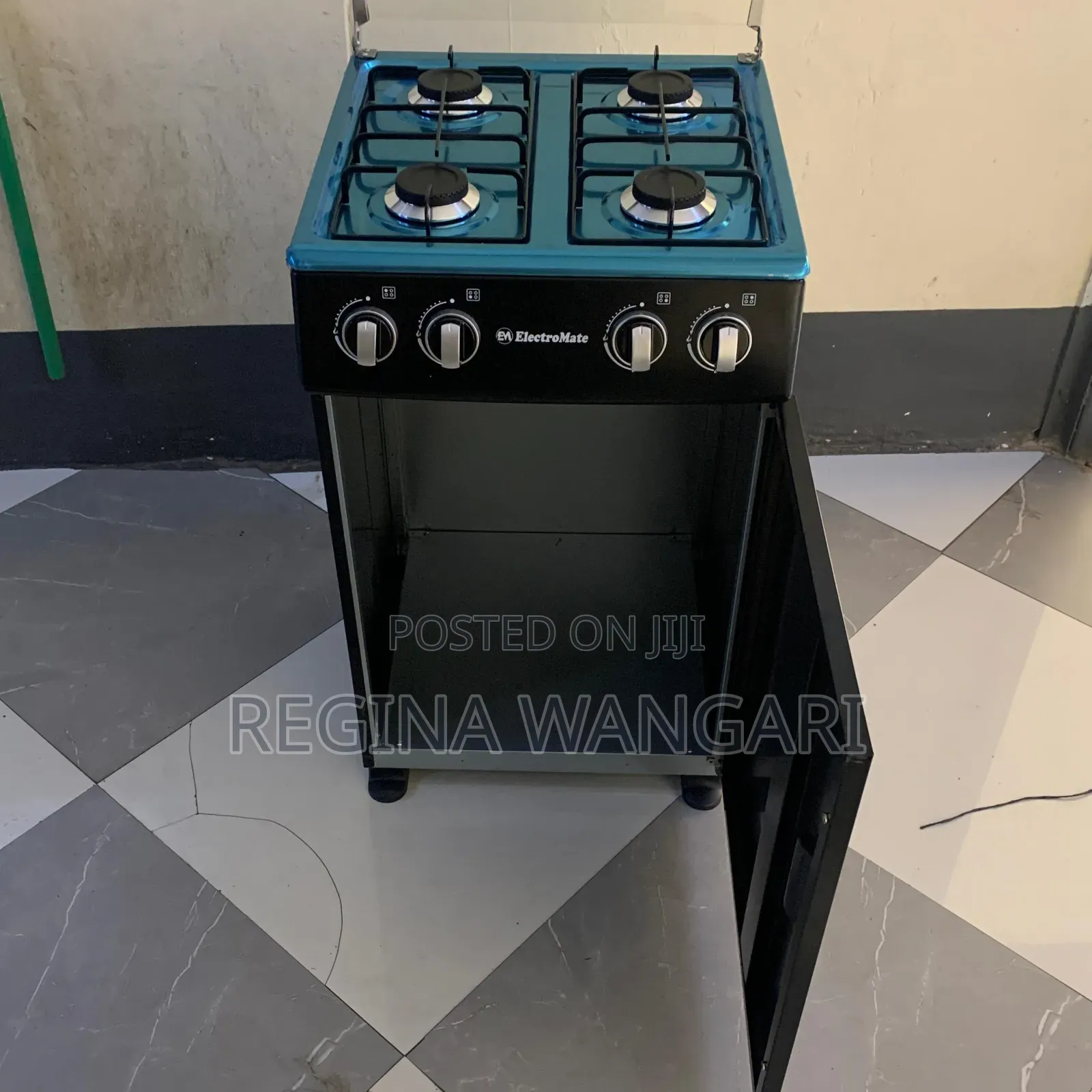 50*55 Electromate Full Gas Standing Cooker With Gas Compatiment