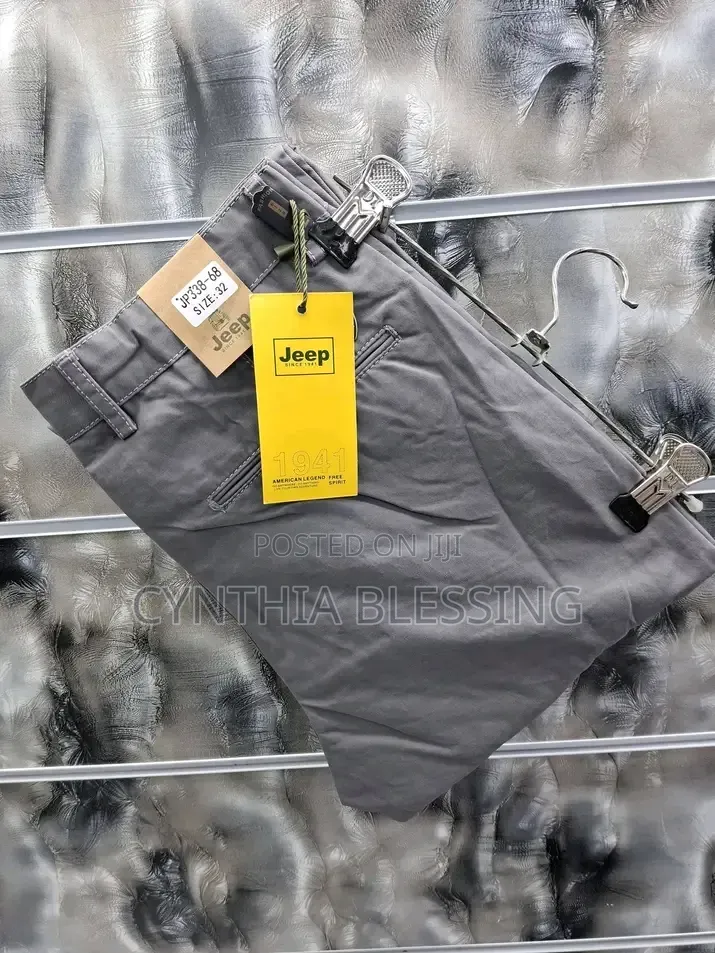 Slim Fit Cargo Trousers for Men Available