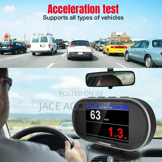 Konnwei on Board Computer Obd 2, Speedometer - thumbnail 3