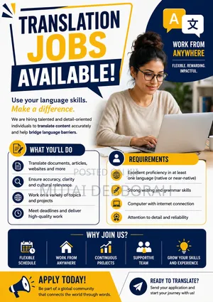 Now Hiring: Translators
