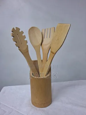 5-Piece Bamboo Mwiko Set - Pt