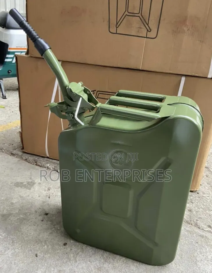 20 LTRS Metallic Fuel Jerricans