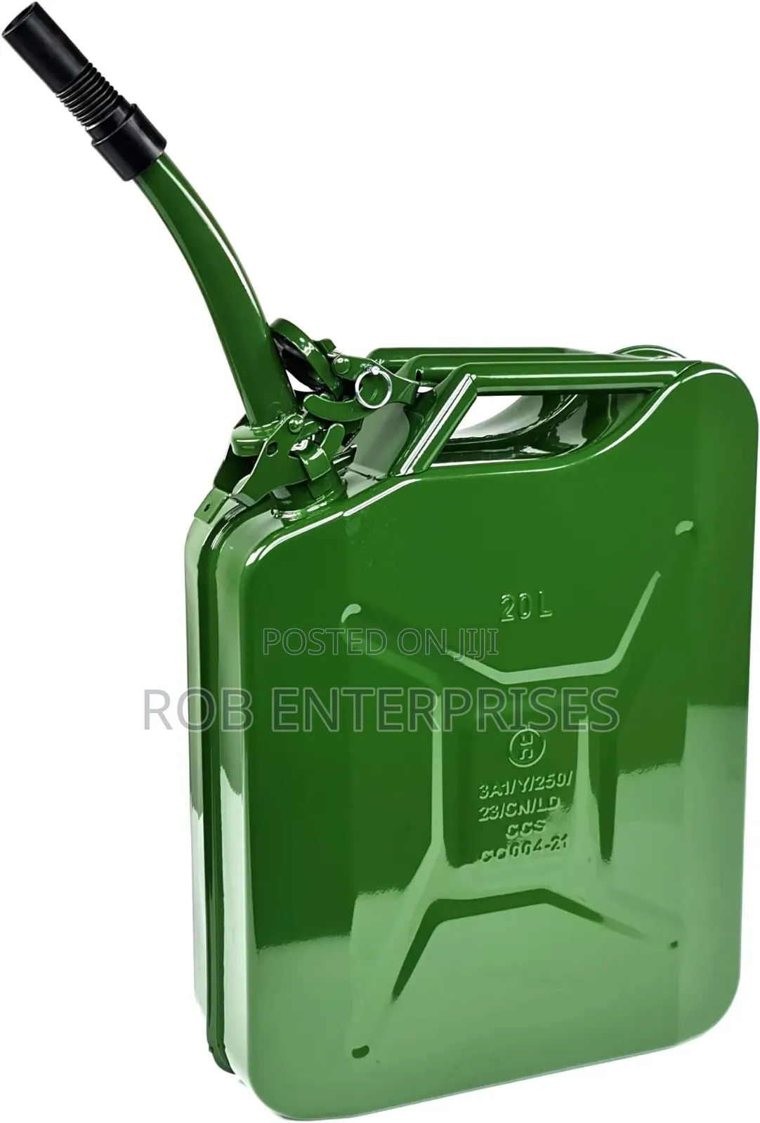 20 LTRS Metallic Fuel Jerricans