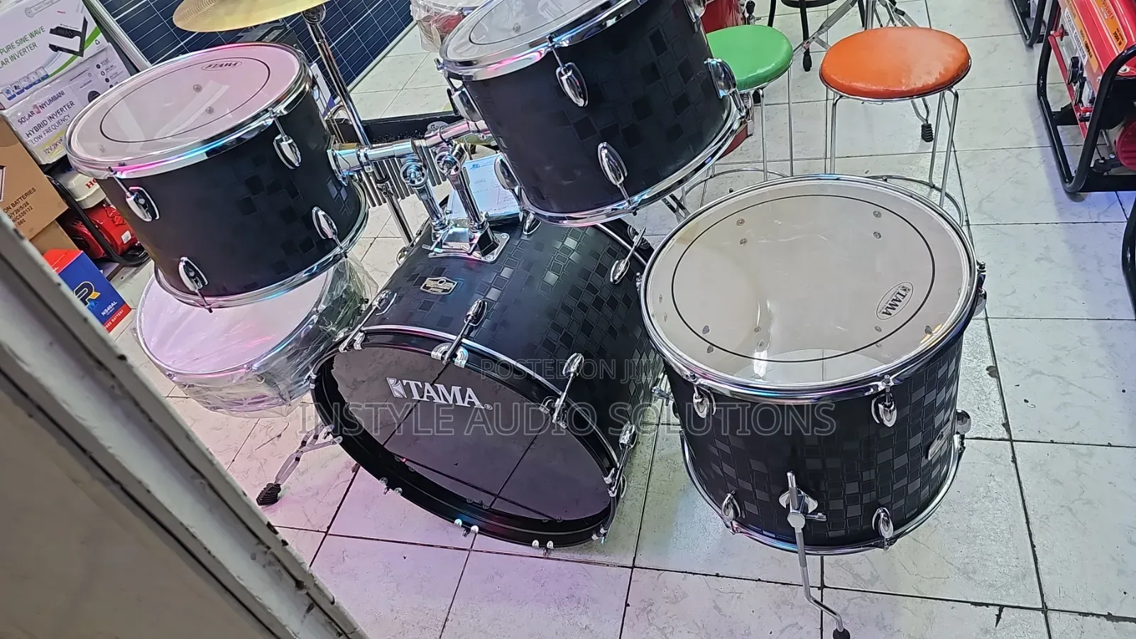 5 Pieces Tama Drum Sets Complete Kit