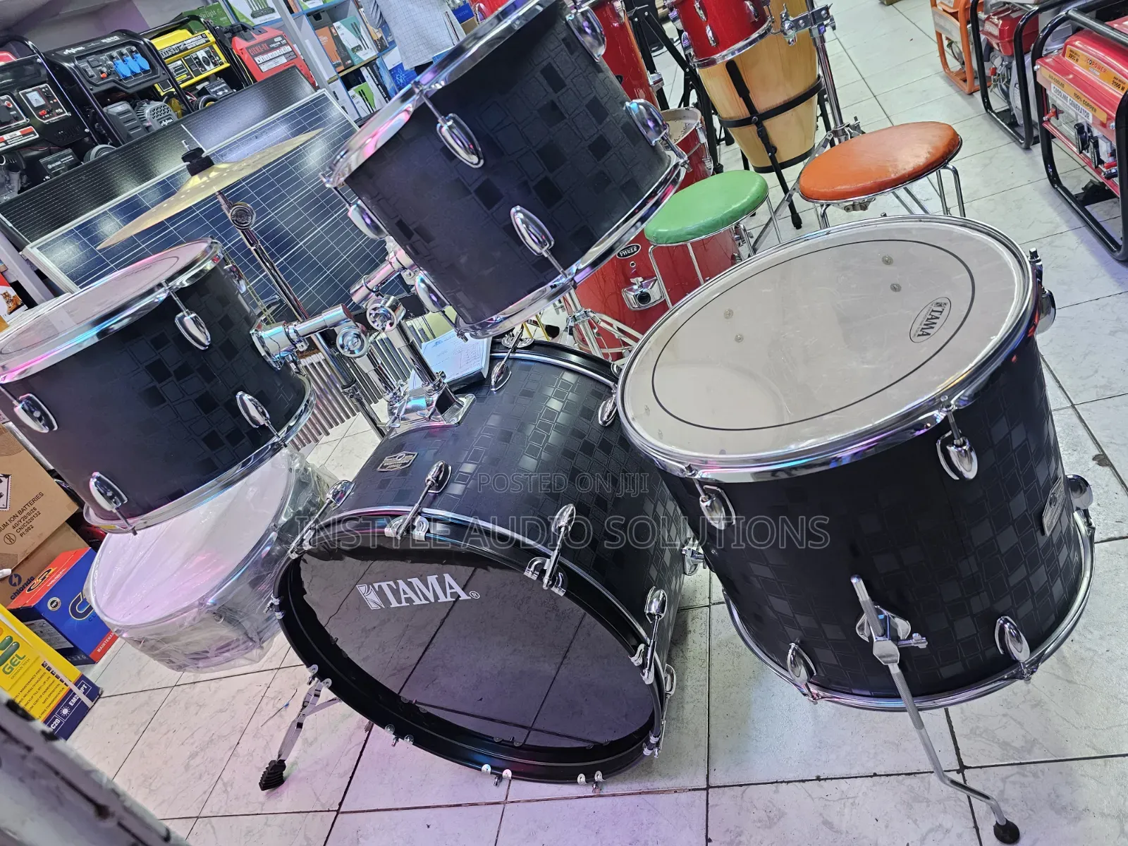 5 Pieces Tama Drum Sets Complete Kit