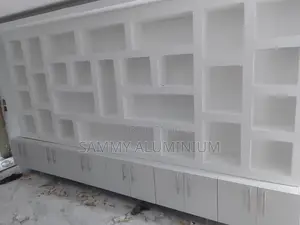 Gypsum Display Shelves