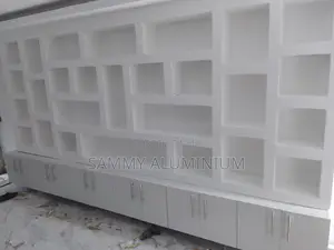Gypsum Display Shelves