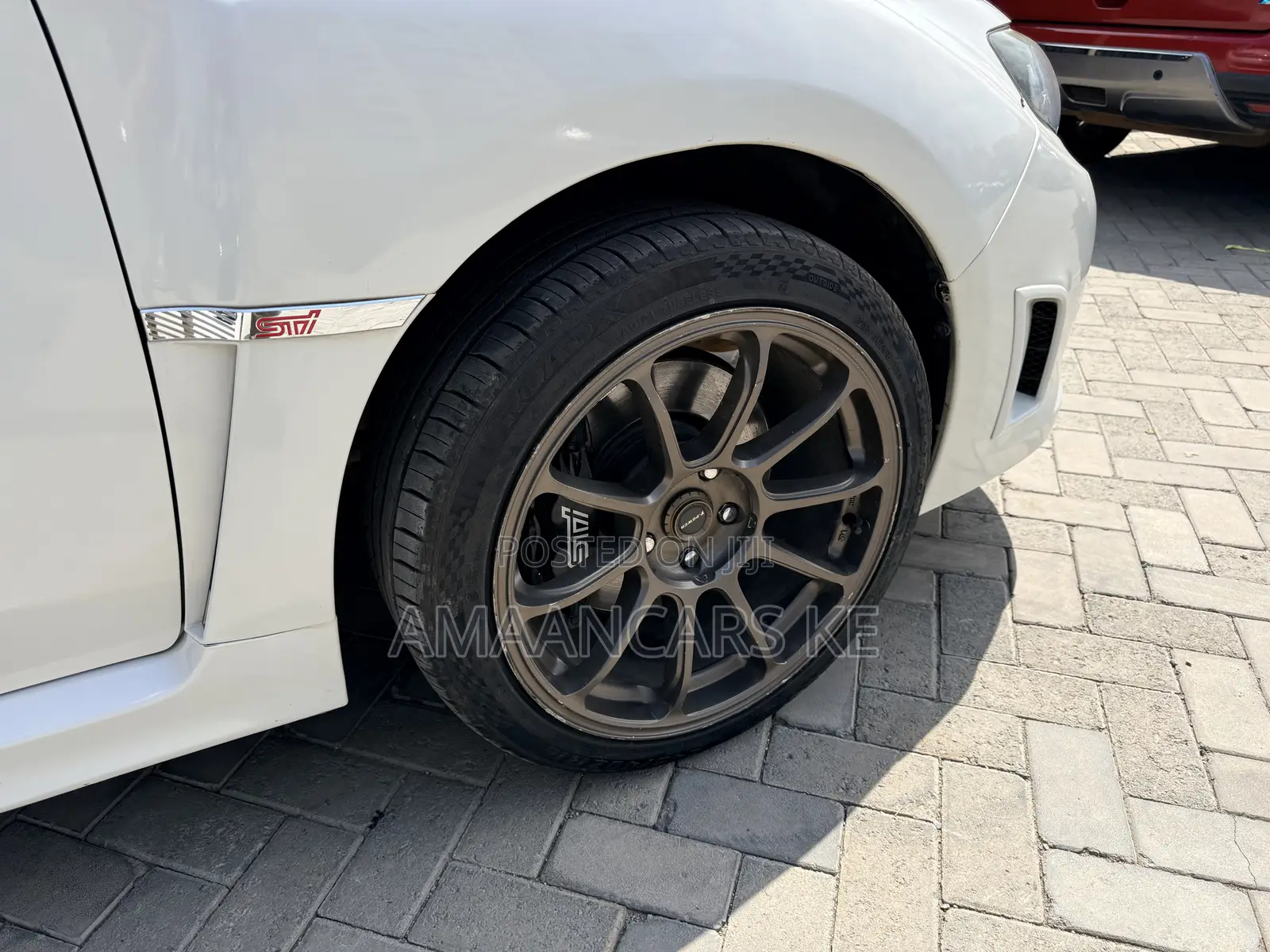 Subaru Impreza WRX STI 2009 White