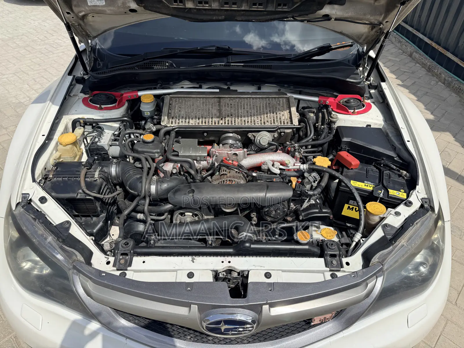 Subaru Impreza WRX STI 2009 White