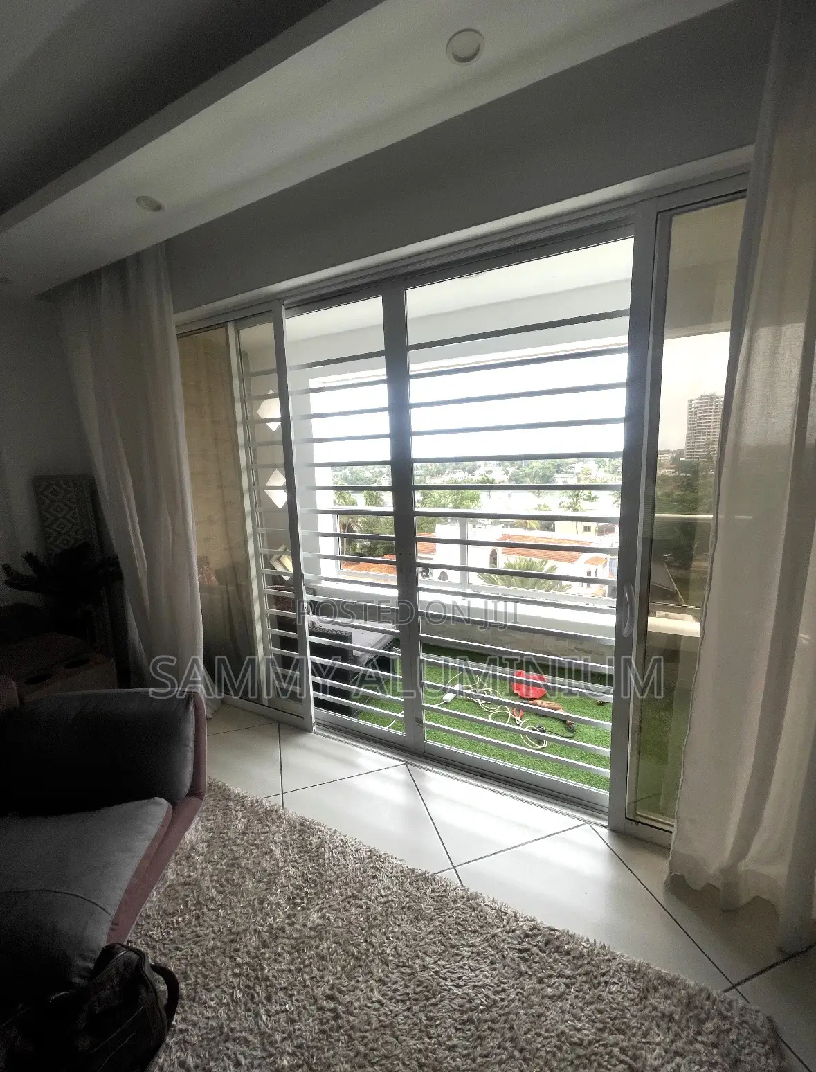 Sliding Aluminium Grills