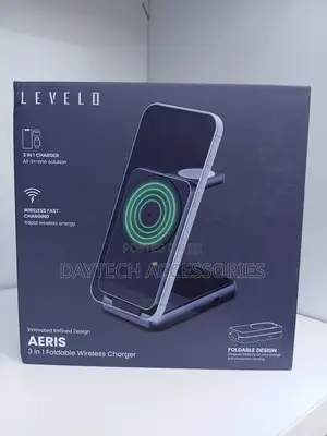 Levelo 3-in-1 Foldable Wireless Charger 15w Magsafe for iPhone