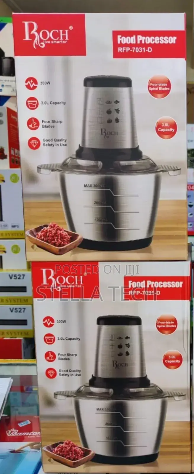 3 Litres Roch Food Processor