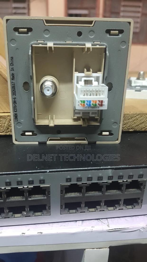 Tv + Computer Faceplate - thumbnail 2