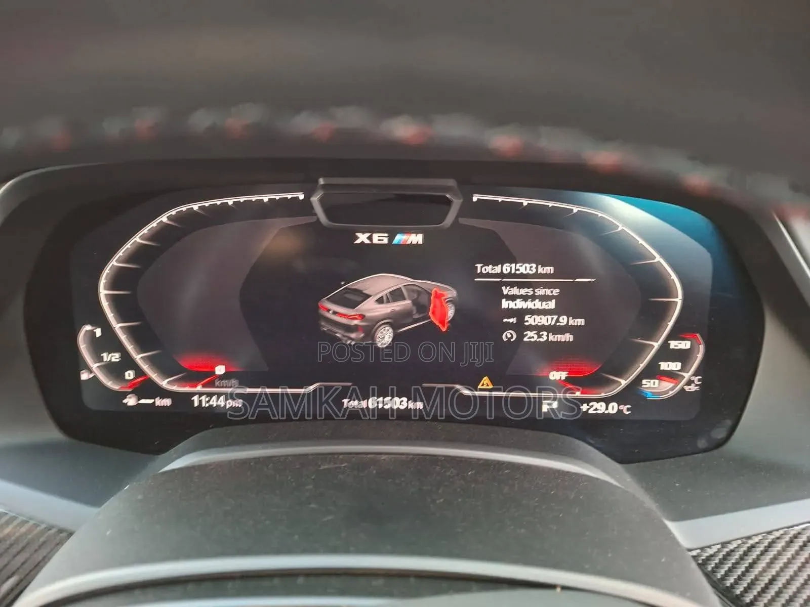 BMW X6 2024 Red