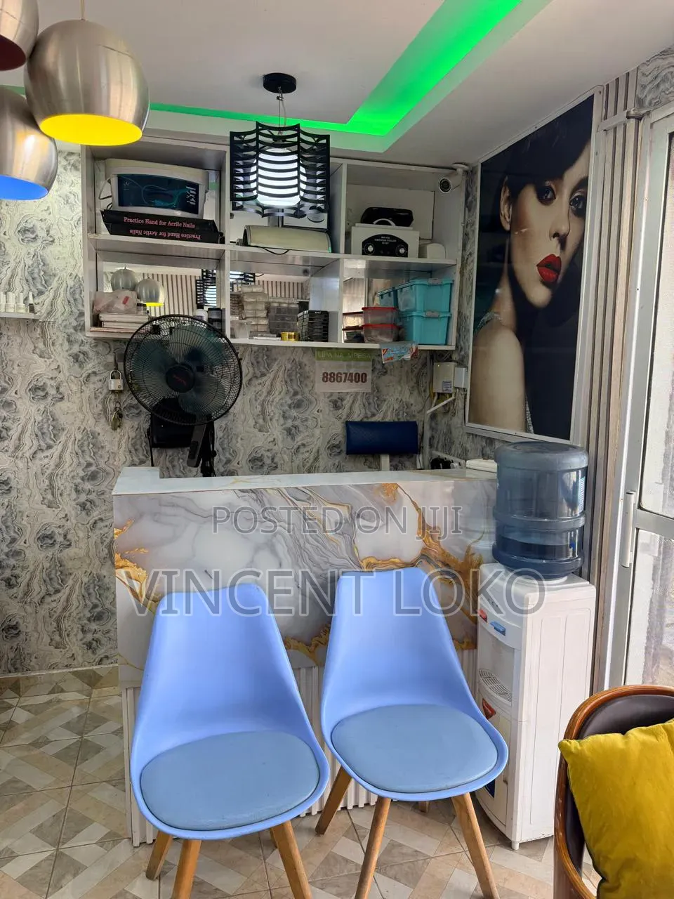 Tips "N" Toes Nail Bar for Sale