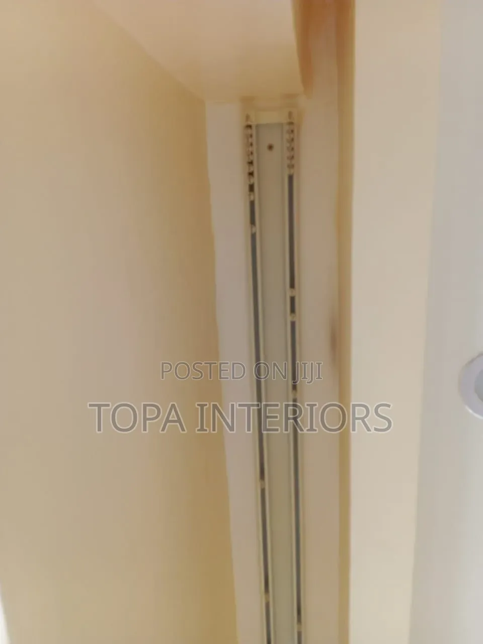 Durable Aluminium Double Curtain Rail Track Per Metre