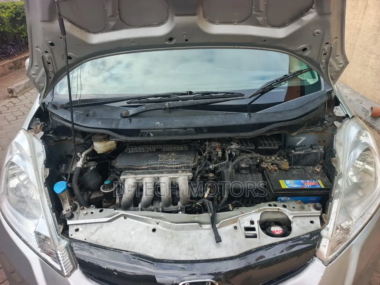 Honda Fit 2012 Silver