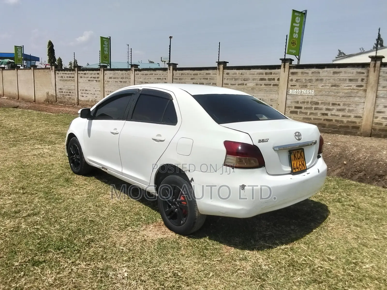 Toyota Belta 2009 White
