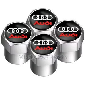 Audi 4pcs Car Wheel Tire Air Valve Caps Stem Covers