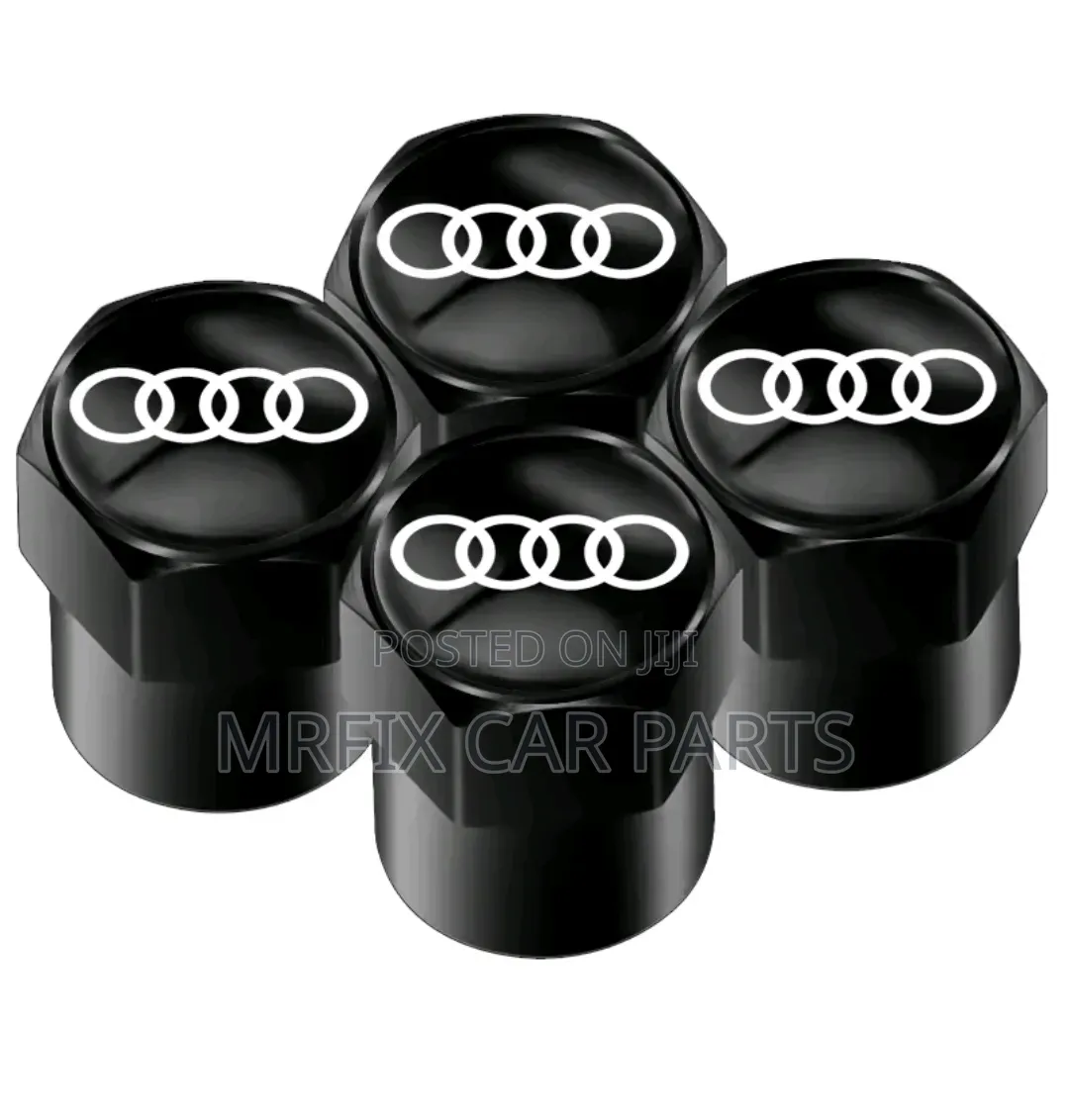 Audi 4pcs Car Wheel Tire Air Valve Caps Stem Covers