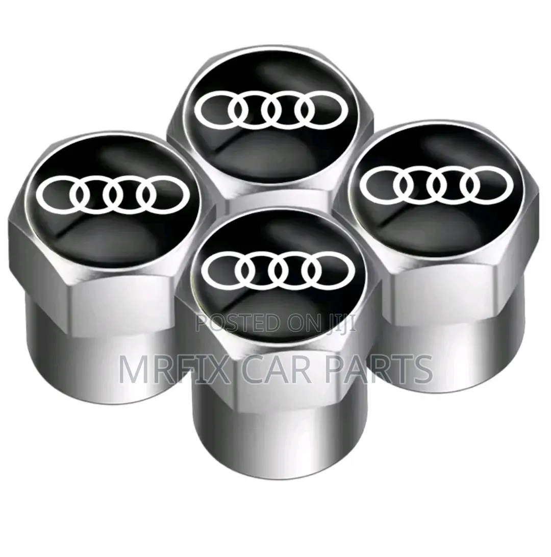 Audi 4pcs Car Wheel Tire Air Valve Caps Stem Covers