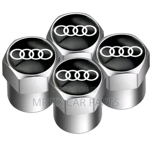 Audi 4pcs Car Wheel Tire Air Valve Caps Stem Covers