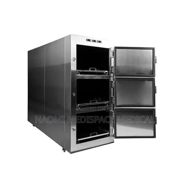 3 Bodied Mortuary Freezer(Locally Made on Order)-Stainless Steel