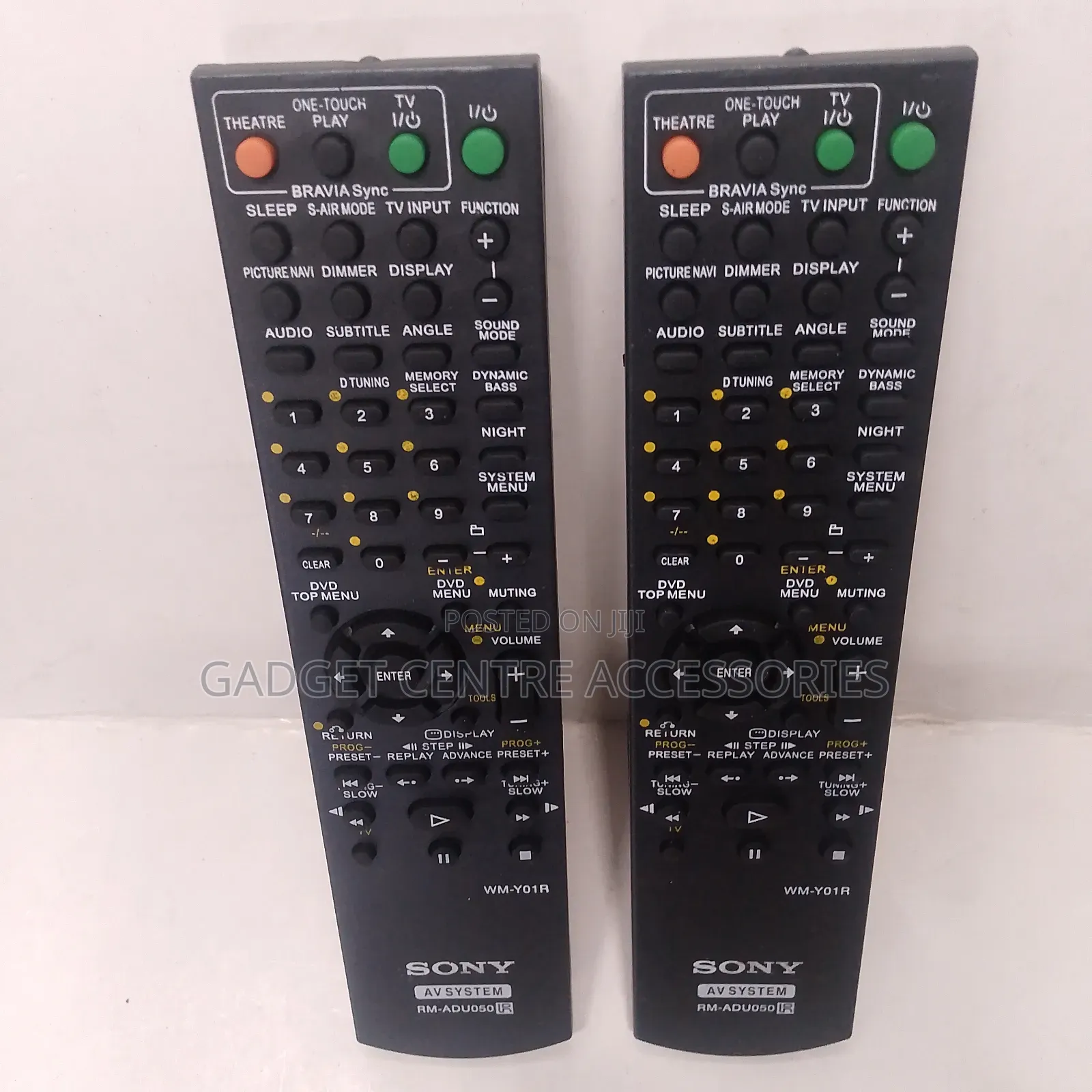Sony Hometheatre Remotes