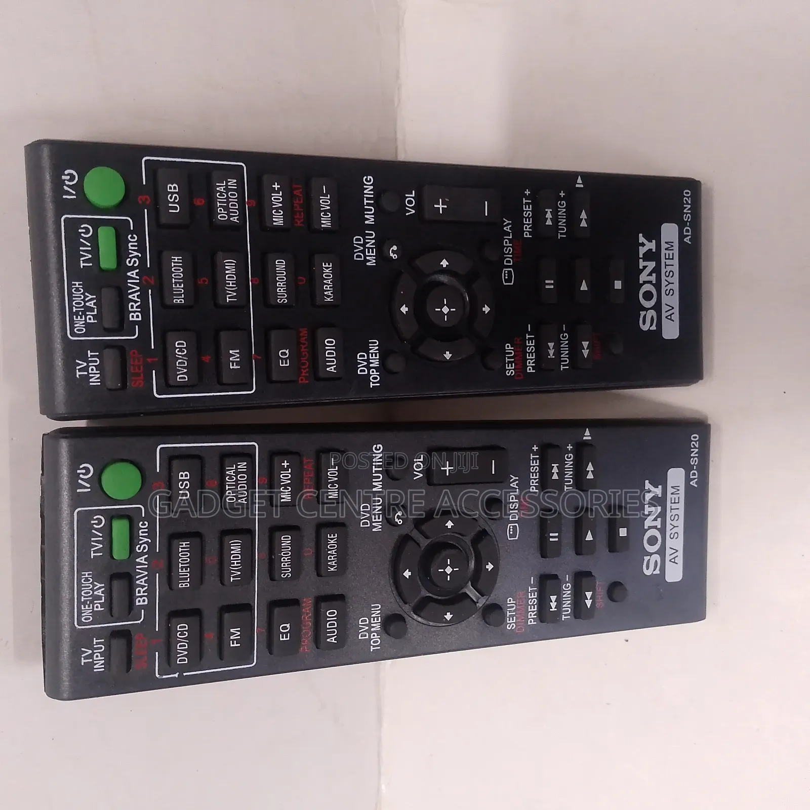 New Sony Hometheatre Remotes Small