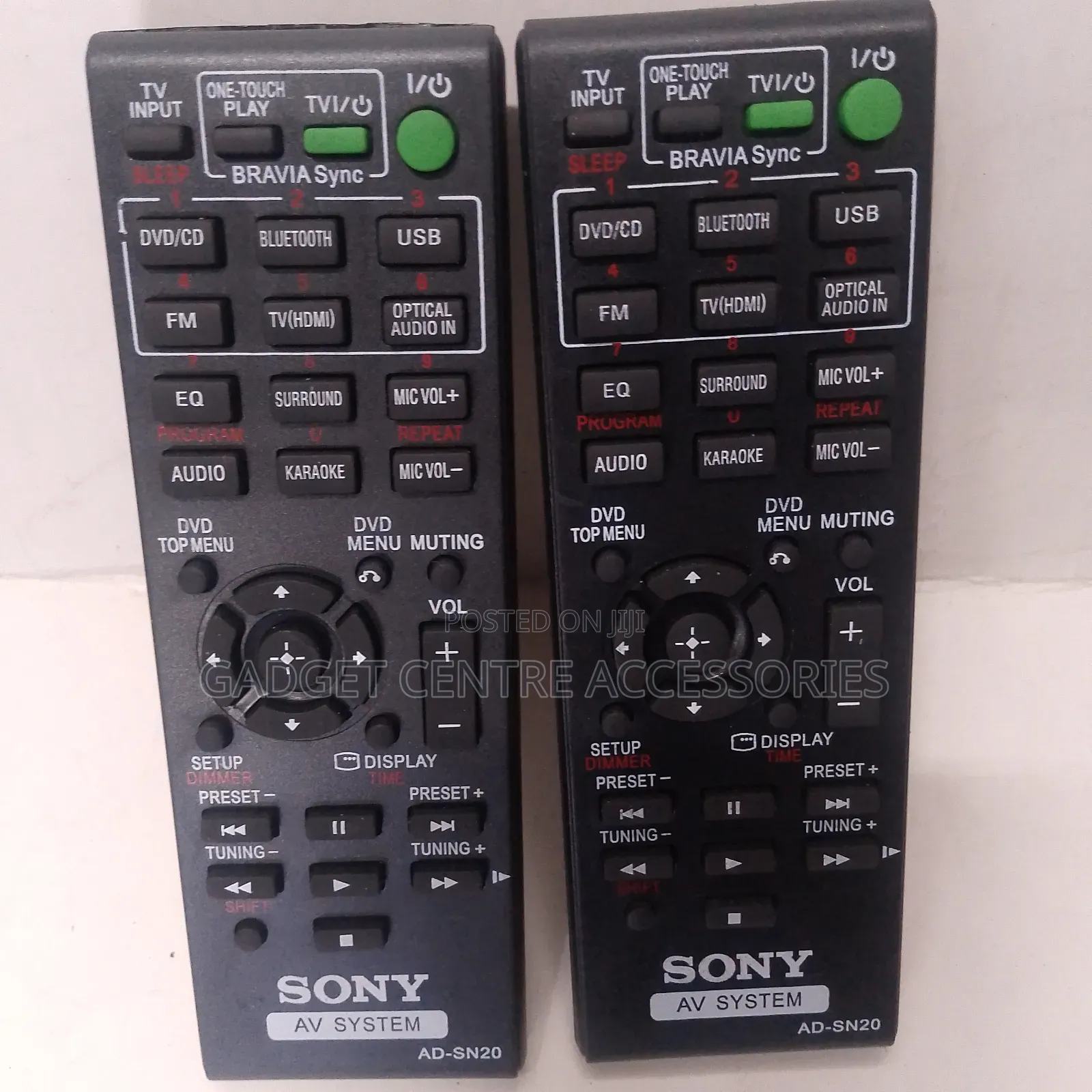 New Sony Hometheatre Remotes Small