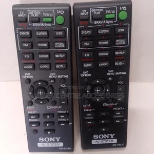 New Sony Hometheatre Remotes Small
