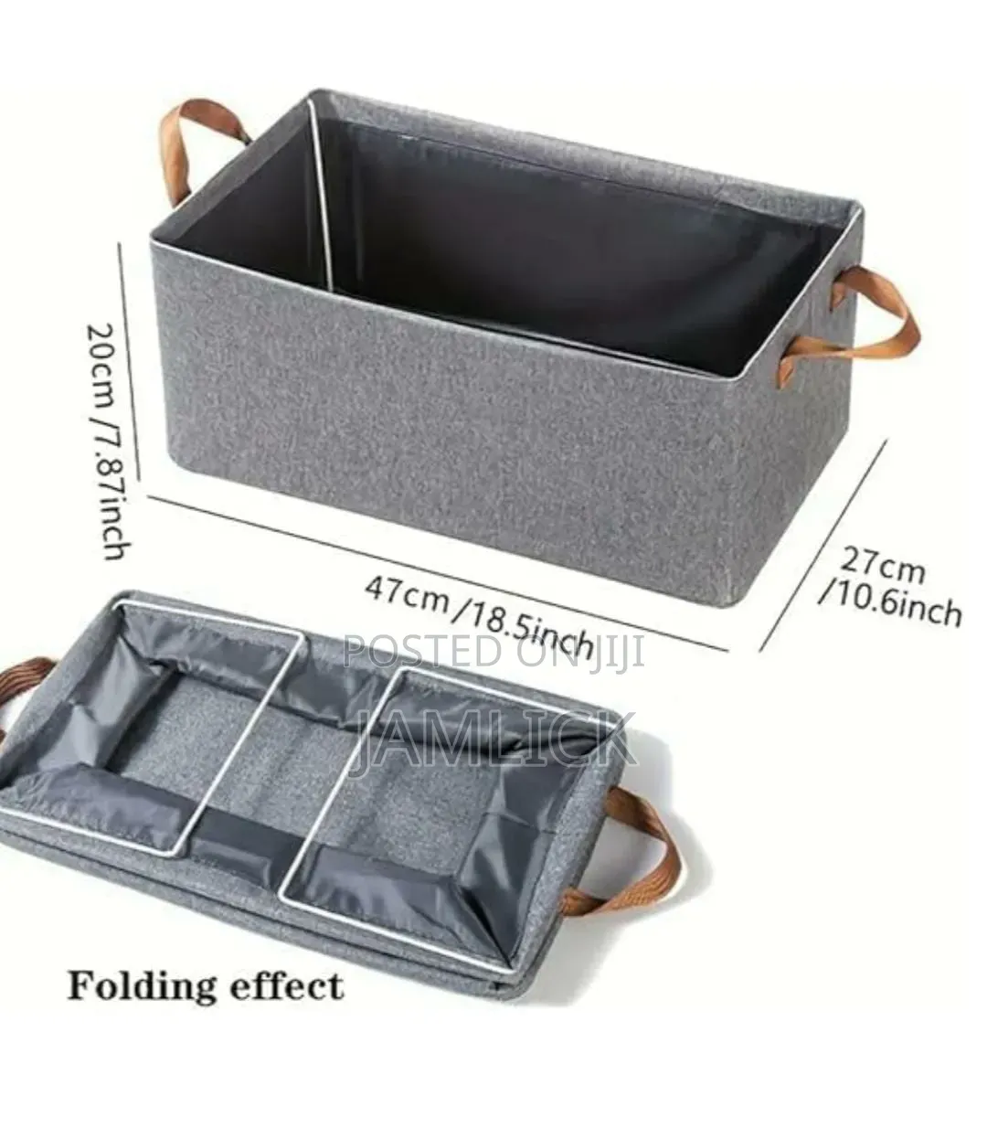 47 × 27 × 20cm Foldable Clothes Organizer - Fb