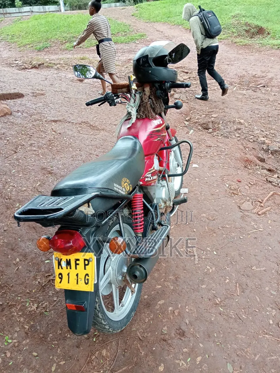 TVS HLX Plus ES 2022 Red