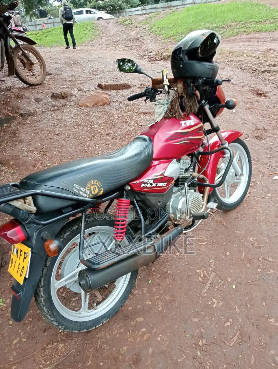 TVS HLX Plus ES 2022 Red