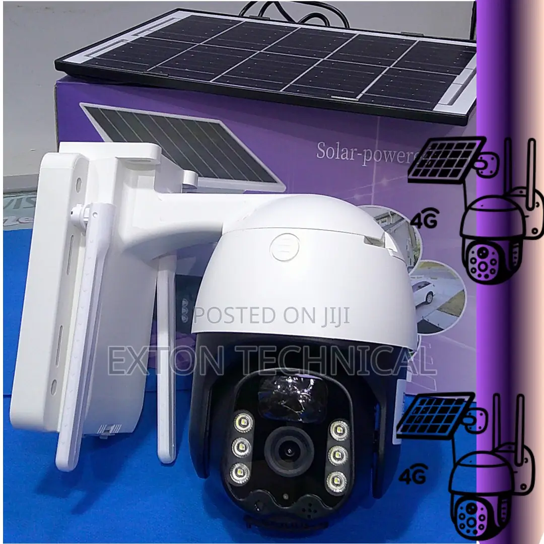 2026 Model Wifi Solar Camera 4mp With Motion Detection
