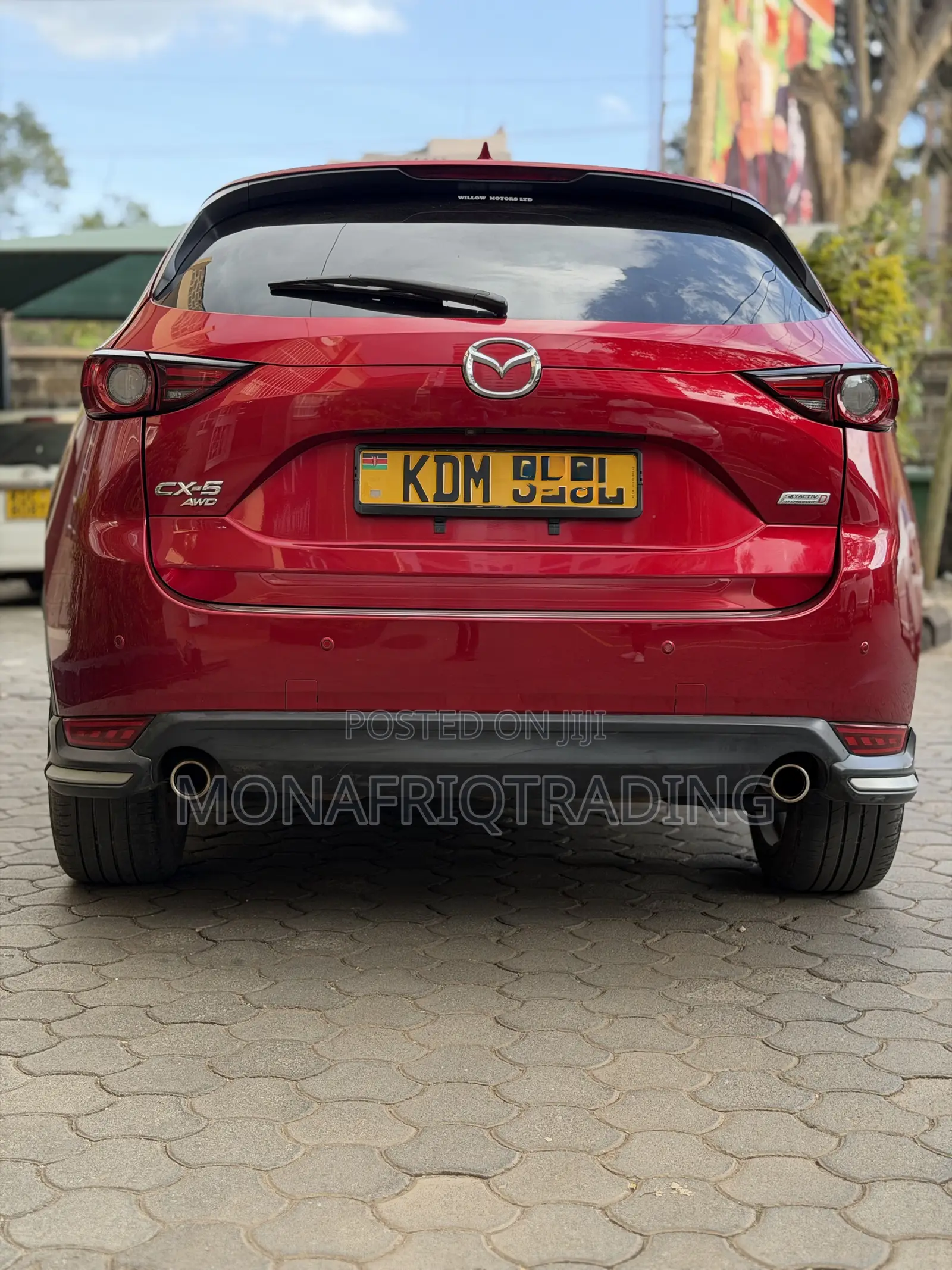 Mazda CX-5 2.2 Diesel AWD 2017 Maroon