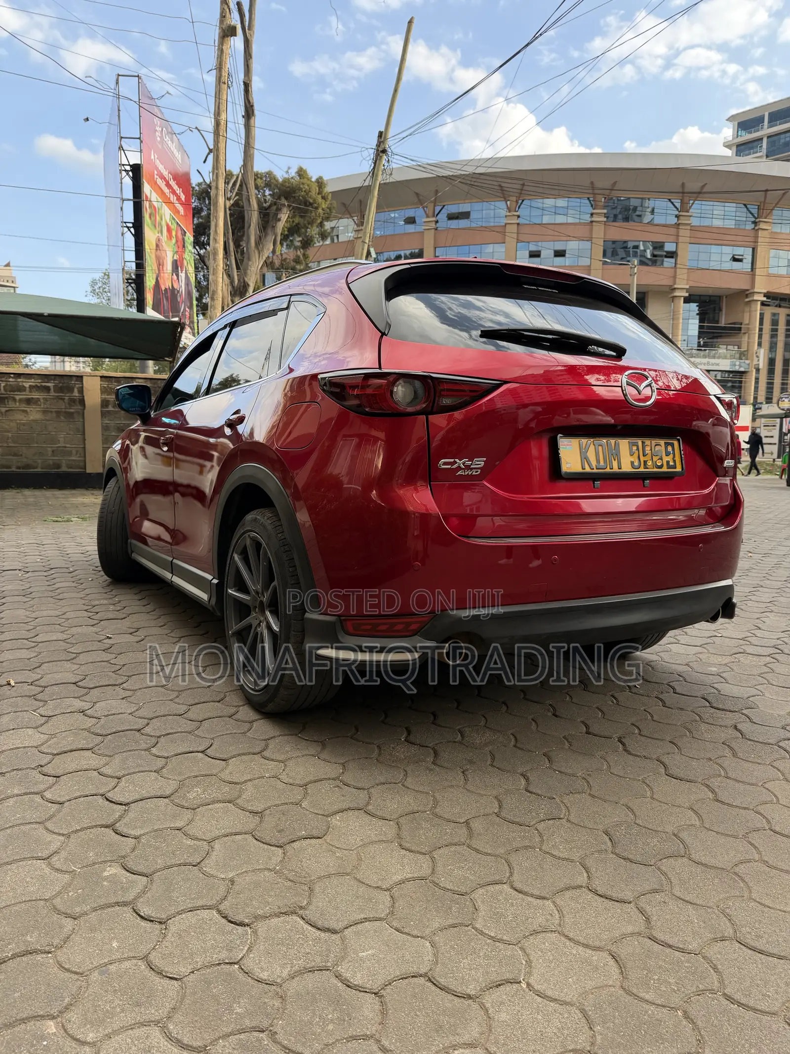Mazda CX-5 2.2 Diesel AWD 2017 Maroon