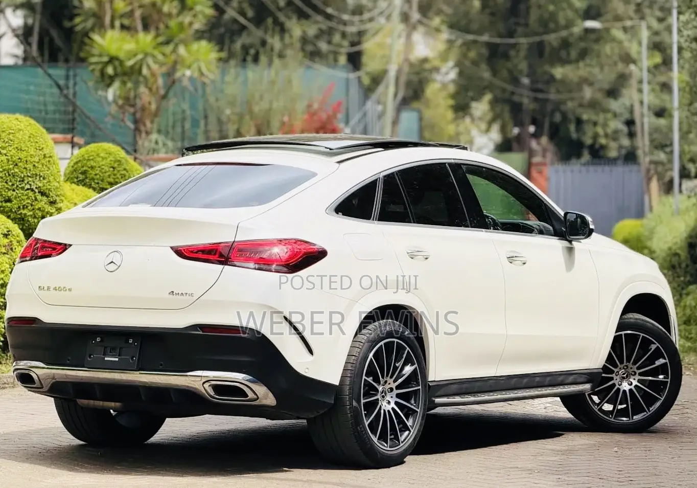 Mercedes-Benz GLE-Class GLE 400d 4MATIC 2020 White