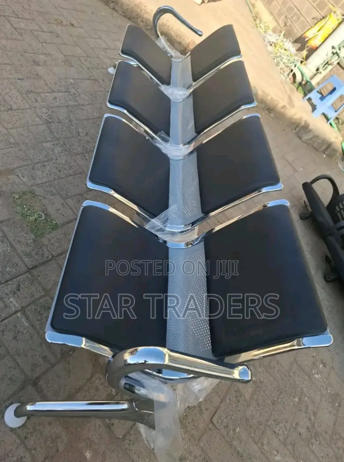 4way Link Chair Waiting Bench