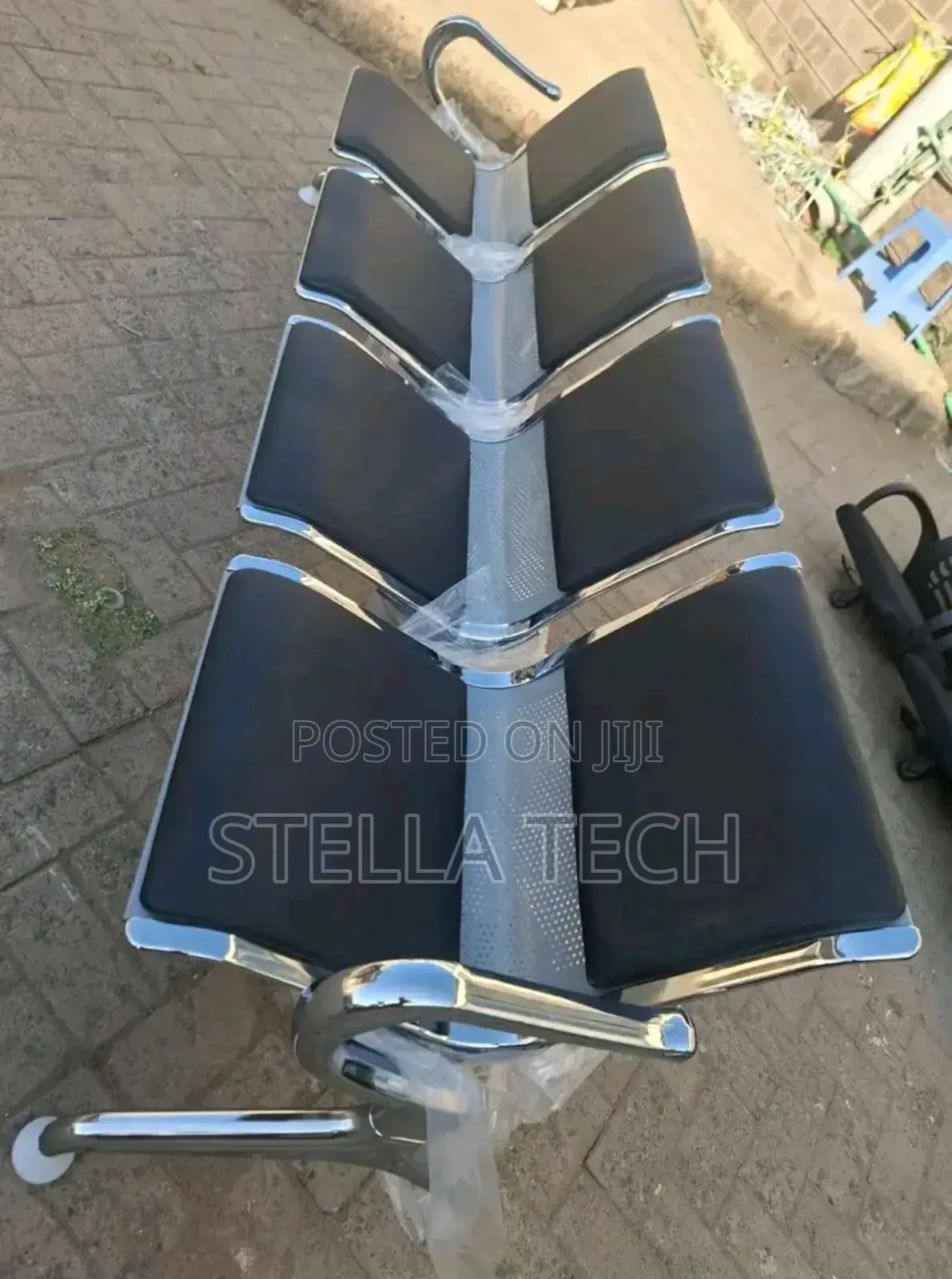 4way Link Chair Waiting Bench