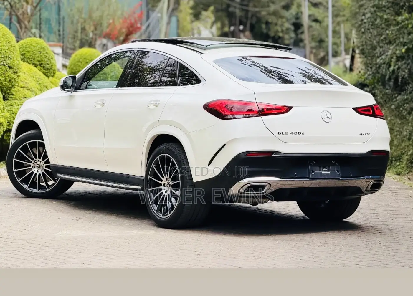 Mercedes-Benz GLE-Class GLE 400d 4MATIC 2020 White