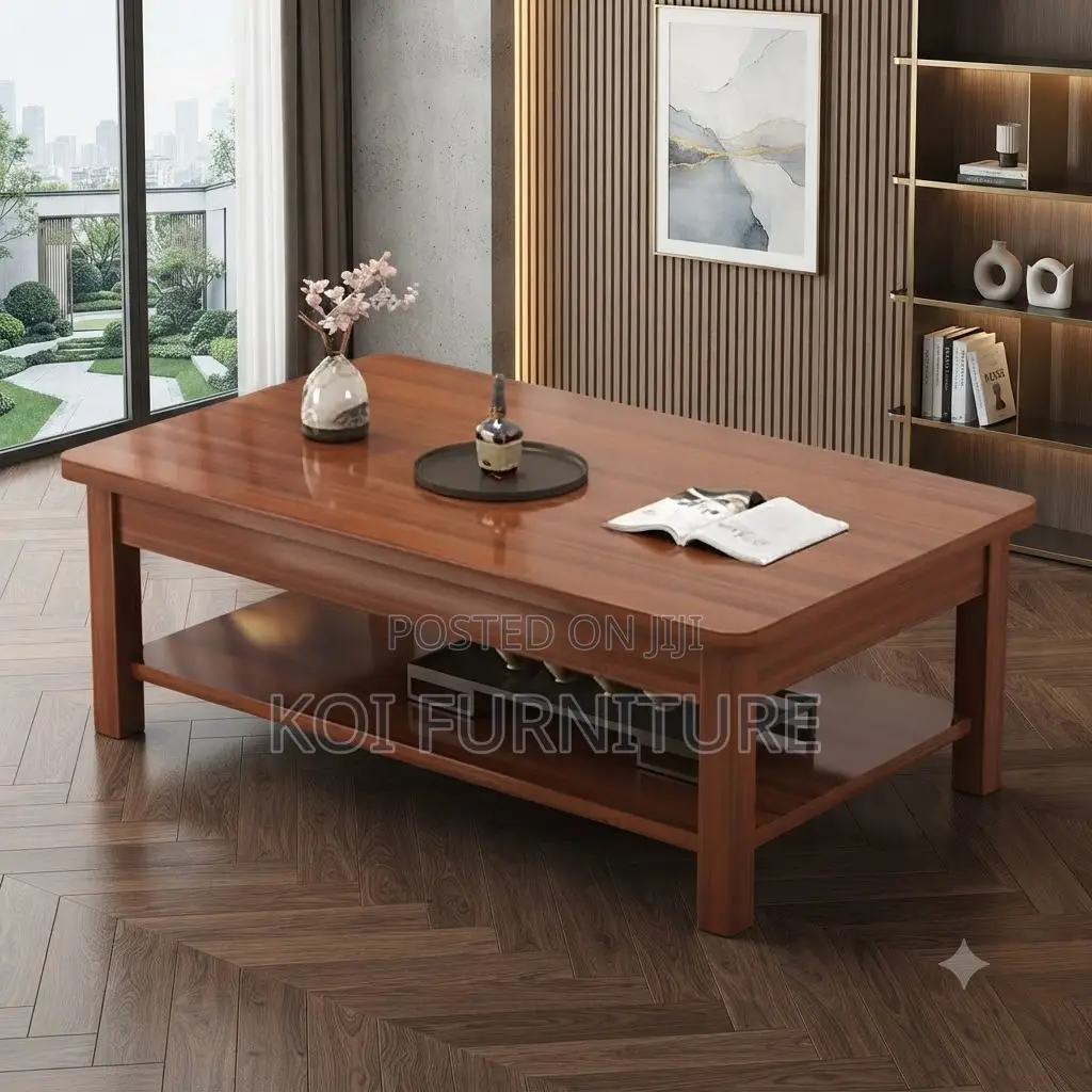 Coffee Table; Mahogany Room Decor Coffee Table
