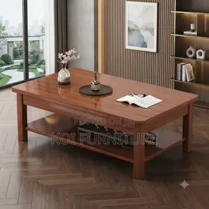 Coffee Table; Mahogany Room Decor Coffee Table