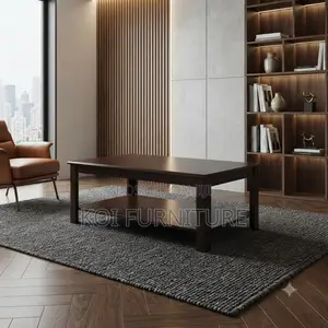 Coffee Table; Mahogany Room Decor Coffee Table
