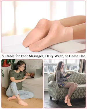 Silicone Anti-cracking Moisturizing Socks