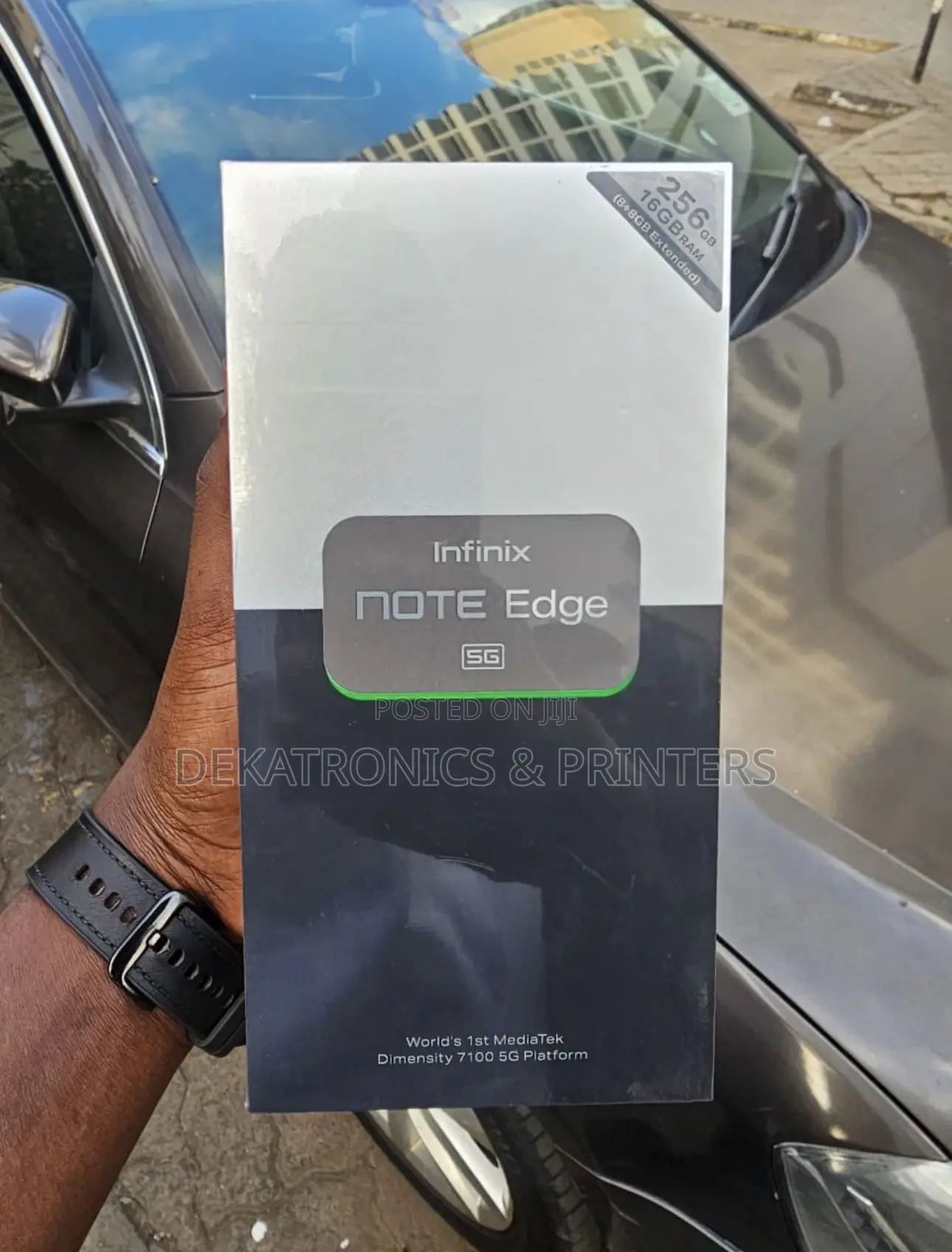 New Infinix Note Edge 256 GB Black