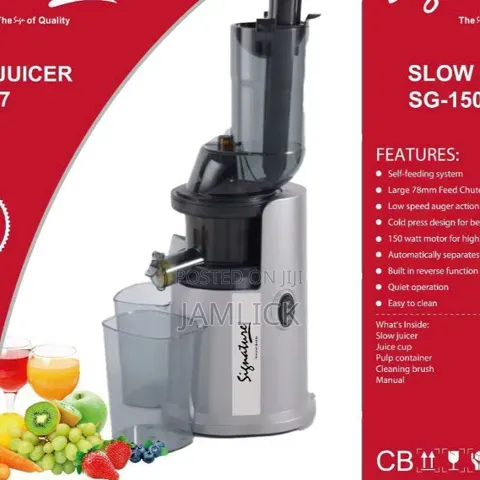 Signature Slow Juicer (150w) –Jf