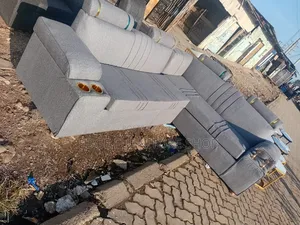 Morden Grey Cromed L Seat for Sale